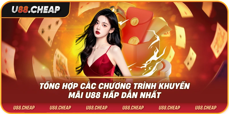 Tổng hợp các chương trình khuyến mãi u88 hấp dẫn nhất